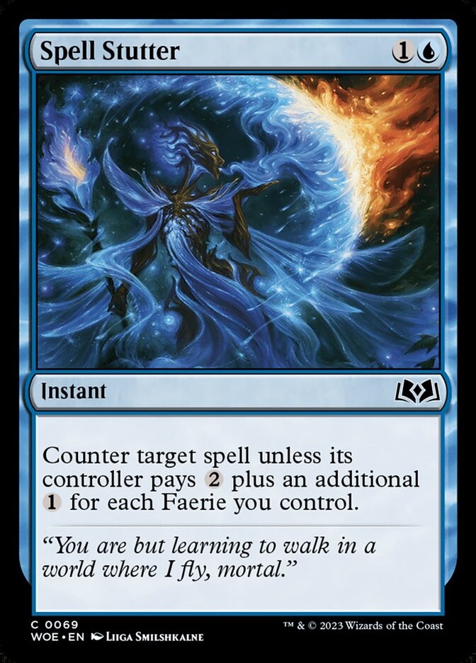 Spell Stutter - (Foil): Wilds of Eldraine