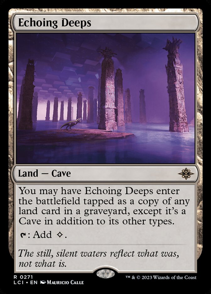 Echoing Deeps - (Foil): Lost Caverns of Ixalan