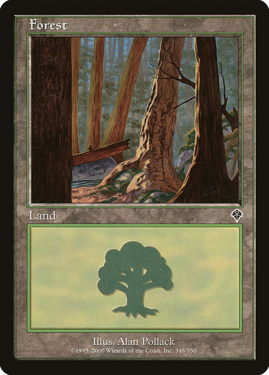 Forest (#348) - (Foil): Invasion