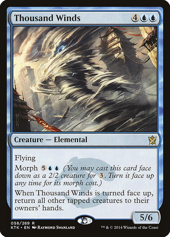 Thousand Winds - (Foil): Khans of Tarkir