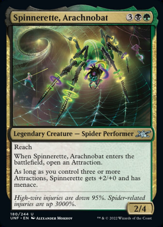 Spinnerette, Arachnobat - (Foil): Unfinity