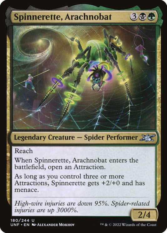 Spinnerette, Arachnobat: Unfinity