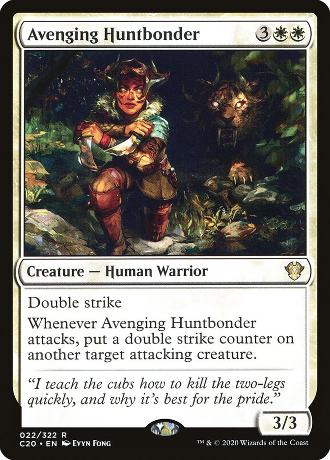 Avenging Huntbonder: Commander 2020