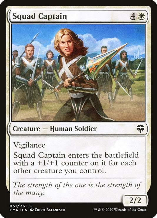 Squad Captain: Commander Legends