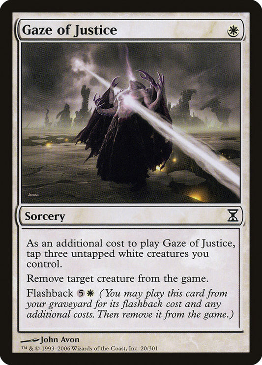 Gaze of Justice - (Foil): Time Spiral