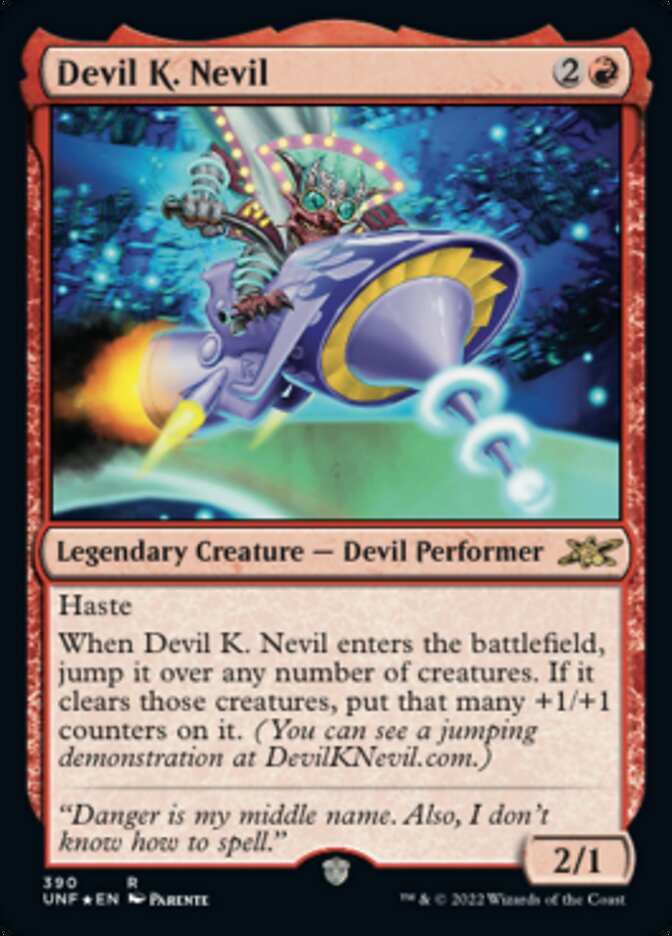 Devil K. Nevil (Galaxy Foil) - (Foil): Unfinity