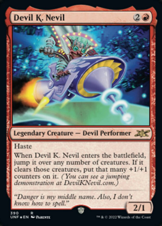 Devil K. Nevil (Galaxy Foil) - (Foil): Unfinity