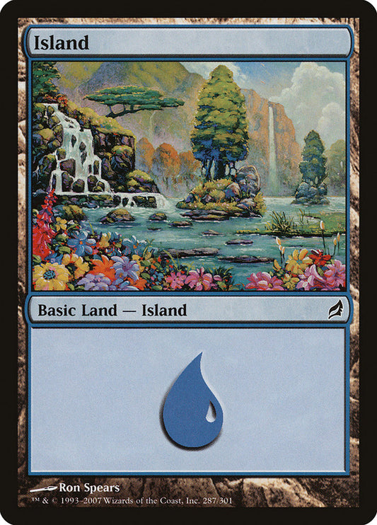 Island (#287) - (Foil): Lorwyn