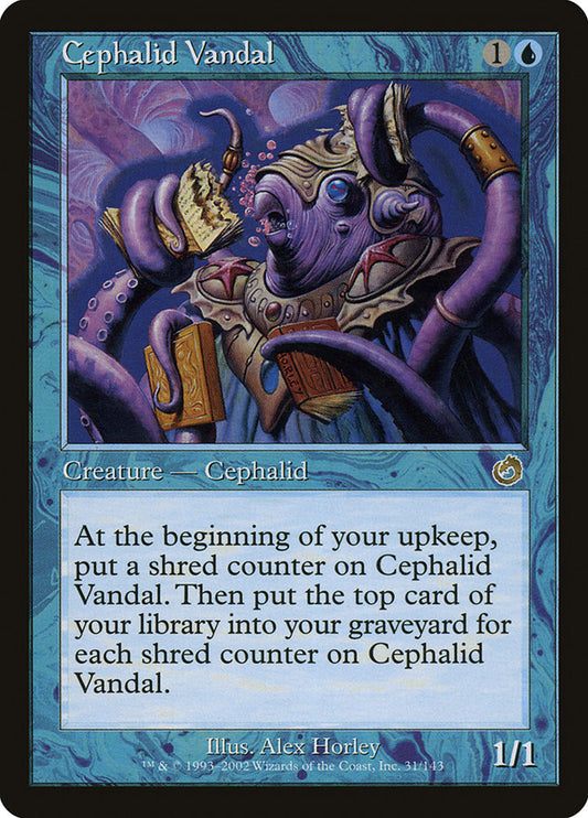 Cephalid Vandal - (Foil): Torment