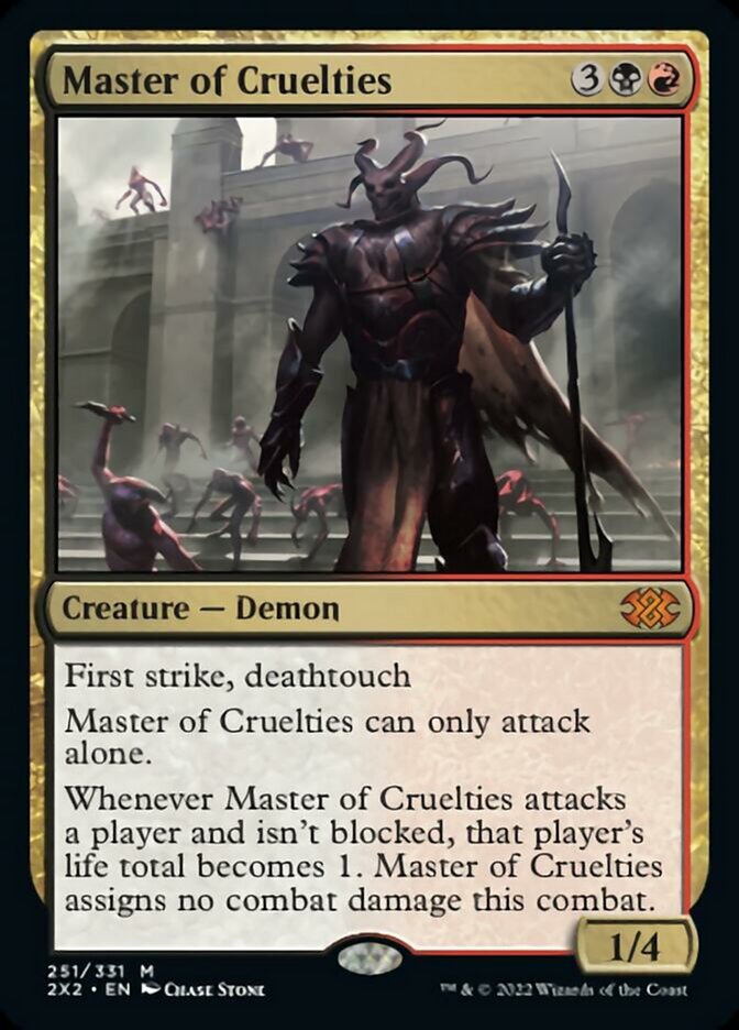 Master of Cruelties - (Foil): Double Masters 2022