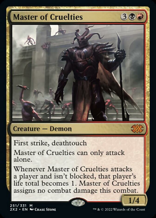 Master of Cruelties - (Foil): Double Masters 2022