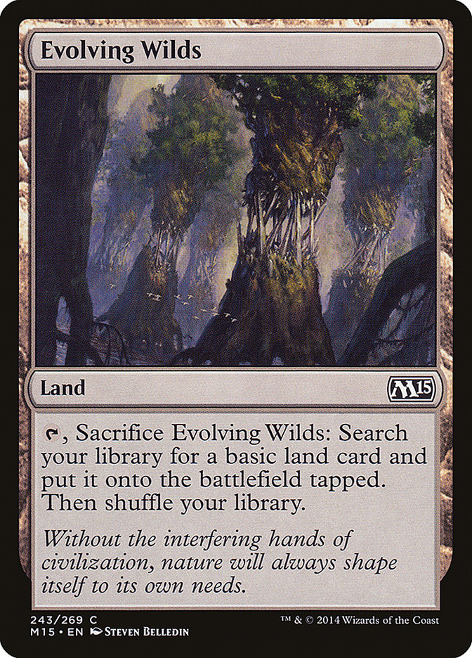 Evolving Wilds - (Foil): Magic 2015