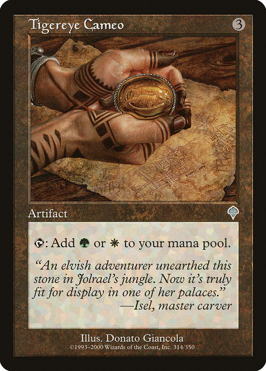 Tigereye Cameo - (Foil): Invasion