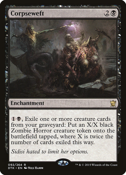 Corpseweft - (Foil): Dragons of Tarkir