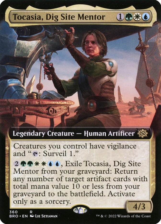 Tocasia, Dig Site Mentor (Extended Art): The Brothers' War