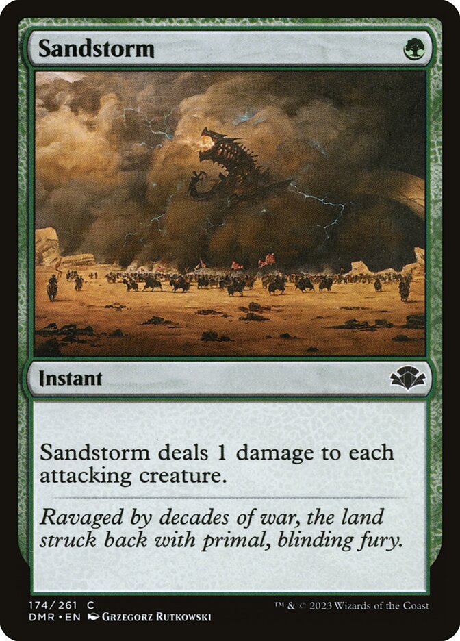 Sandstorm - (Foil): Dominaria Remastered