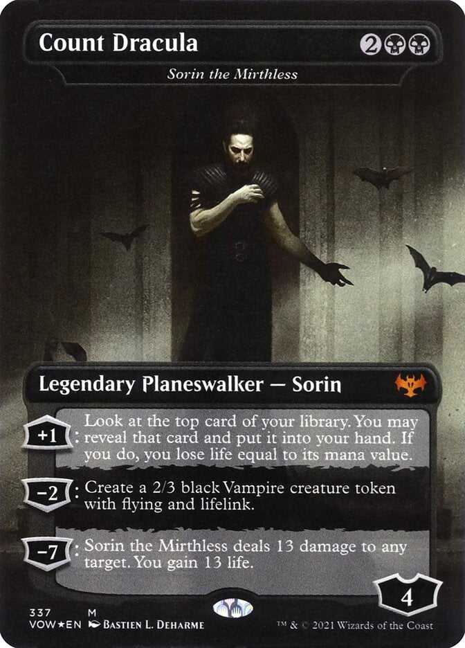 Sorin the Mirthless (Count Dracula) (Dracula Series): Innistrad: Crimson Vow