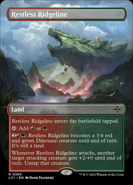 Restless Ridgeline (Borderless): Lost Caverns of Ixalan