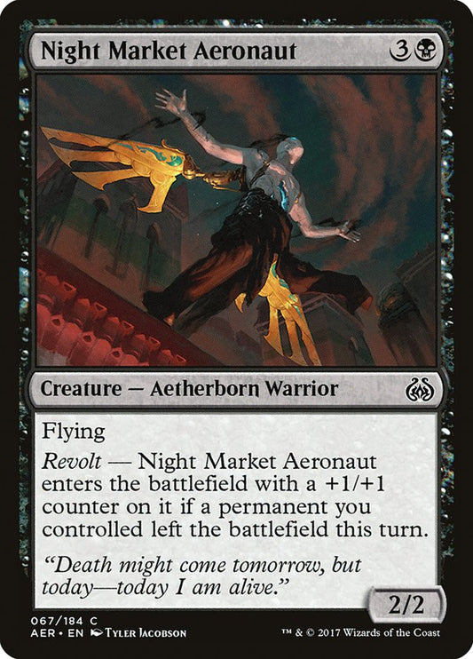 Night Market Aeronaut - (Foil): Aether Revolt
