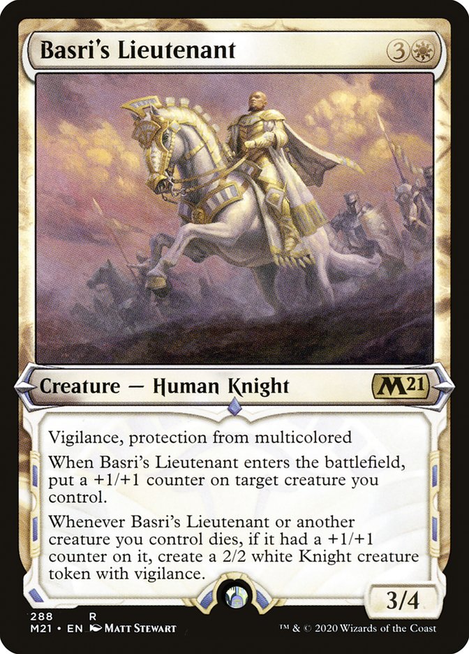 Basri's Lieutenant (Showcase): Core Set 2021
