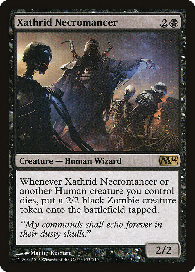 Xathrid Necromancer - (Foil): Magic 2014