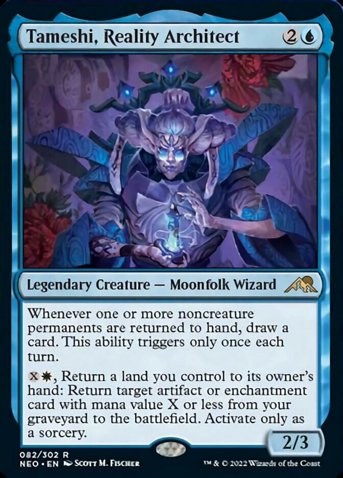 Tameshi, Reality Architect - (Foil): Kamigawa: Neon Dynasty