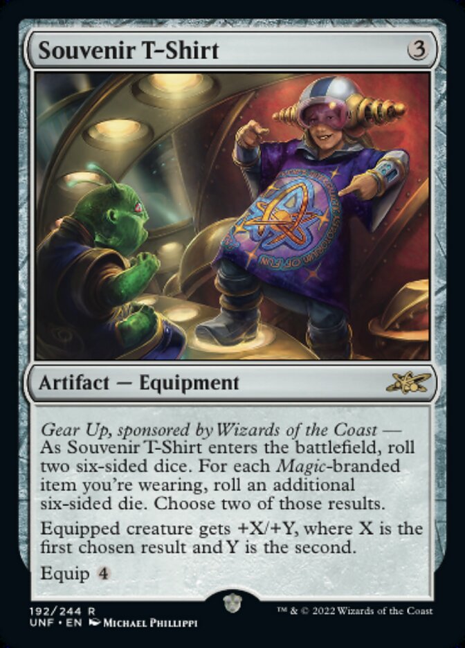 Souvenir T-Shirt - (Foil): Unfinity