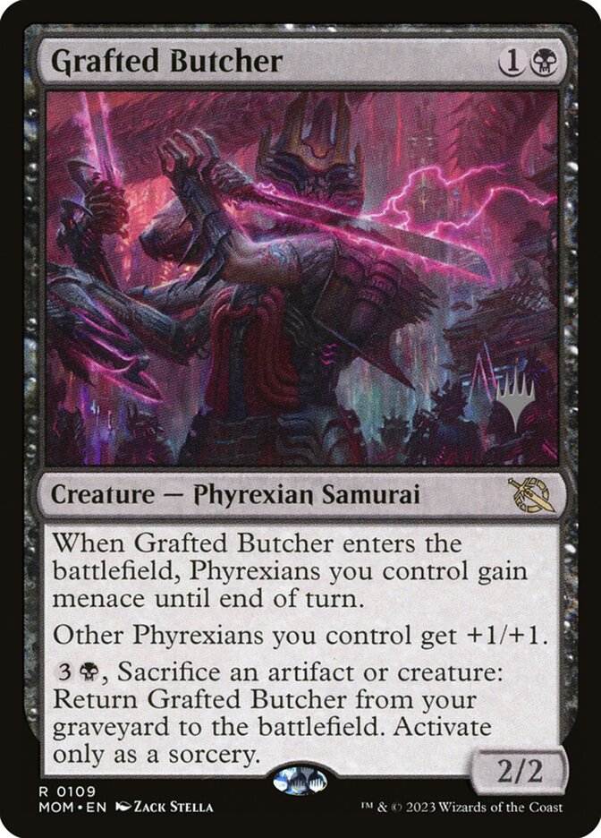 Grafted Butcher (Promo Pack) (March of the Machine): March of the Machine Promos