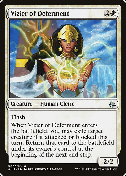 Vizier of Deferment - (Foil): Amonkhet
