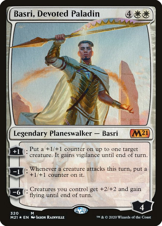 Basri, Devoted Paladin (Planeswalker Deck) - (Foil): Core Set 2021
