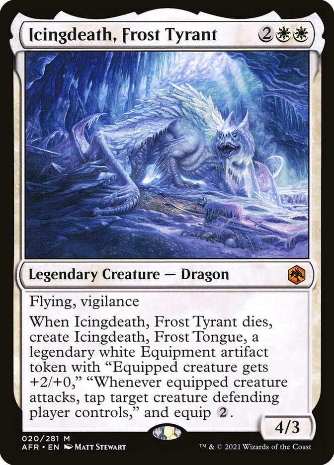 Icingdeath, Frost Tyrant: Adventures in the Forgotten Realms