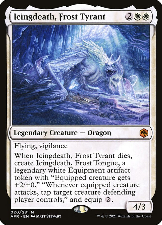 Icingdeath, Frost Tyrant: Adventures in the Forgotten Realms