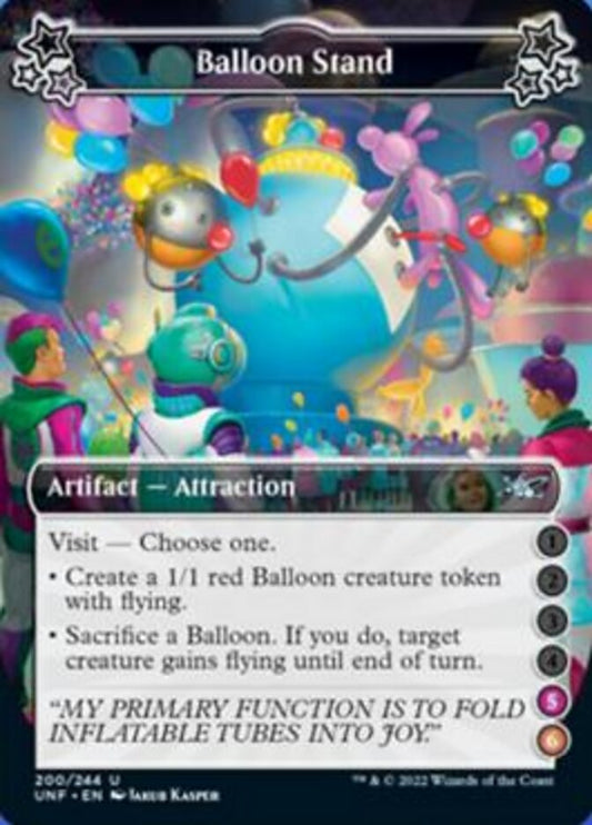 Balloon Stand (5/6) - (Foil): Unfinity