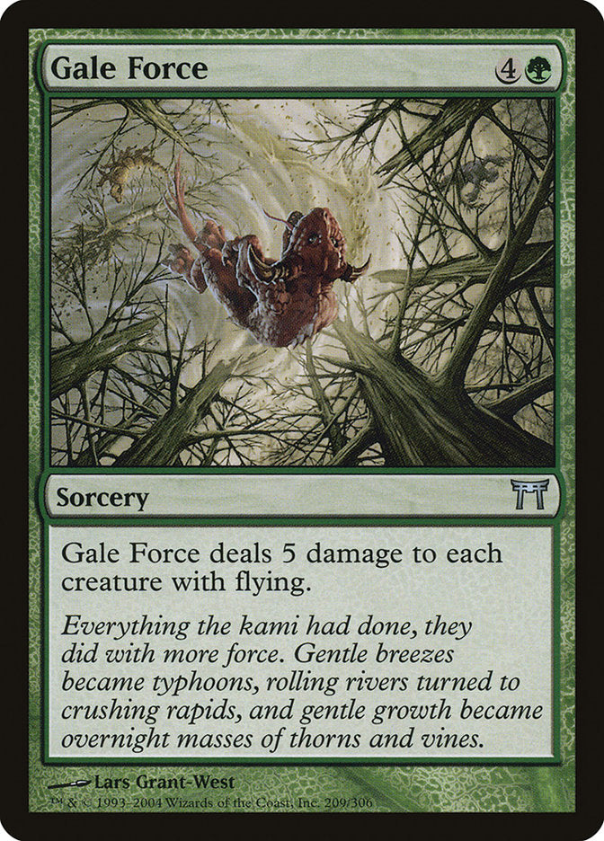 Gale Force - (Foil): Champions of Kamigawa