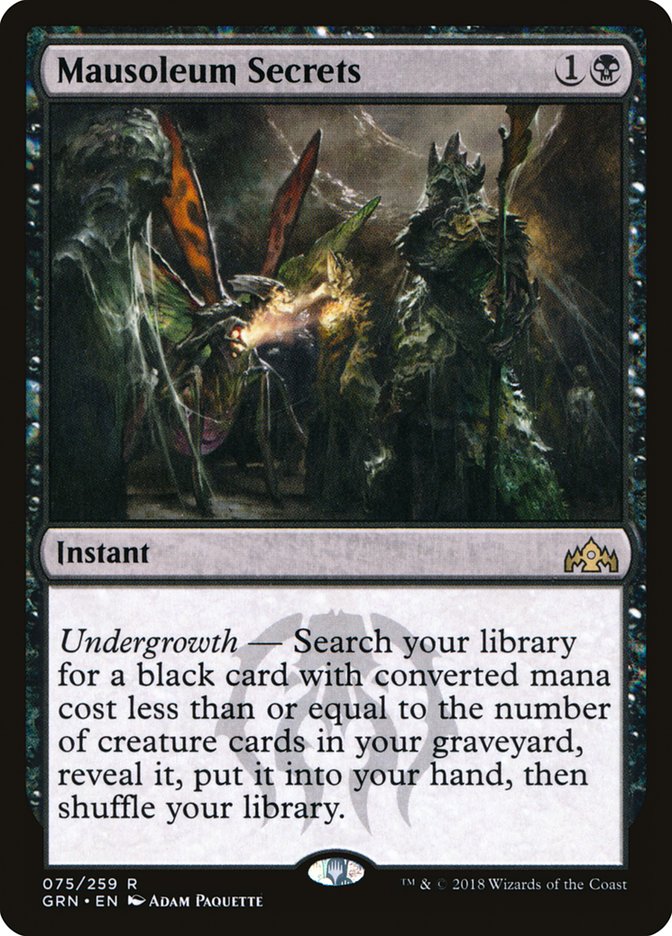 Mausoleum Secrets: Guilds of Ravnica