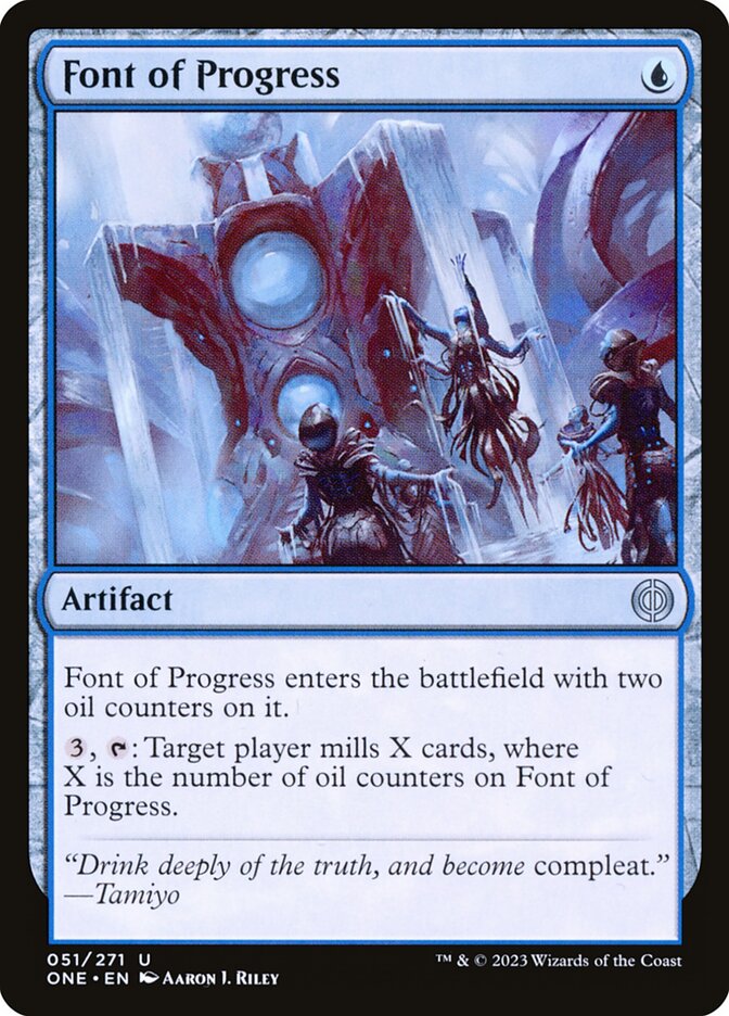 Font of Progress: Phyrexia: All Will Be One