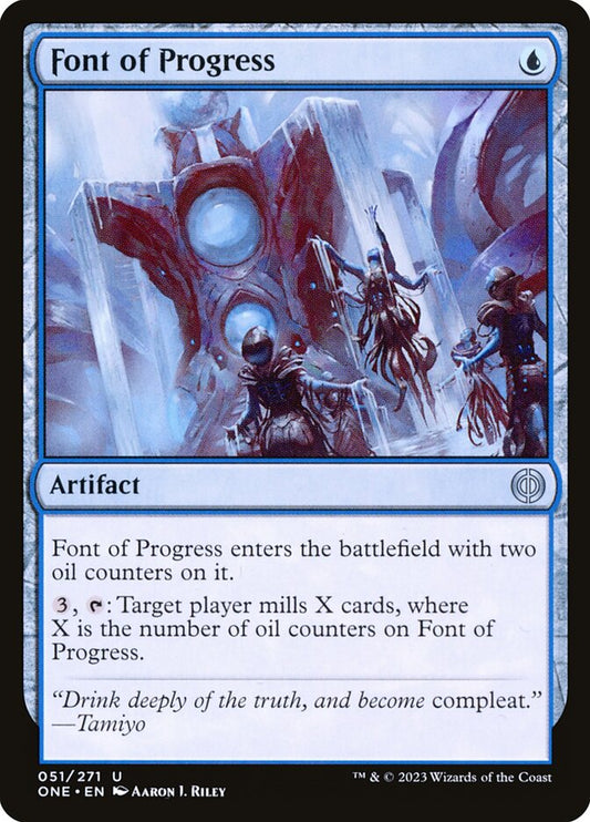 Font of Progress: Phyrexia: All Will Be One