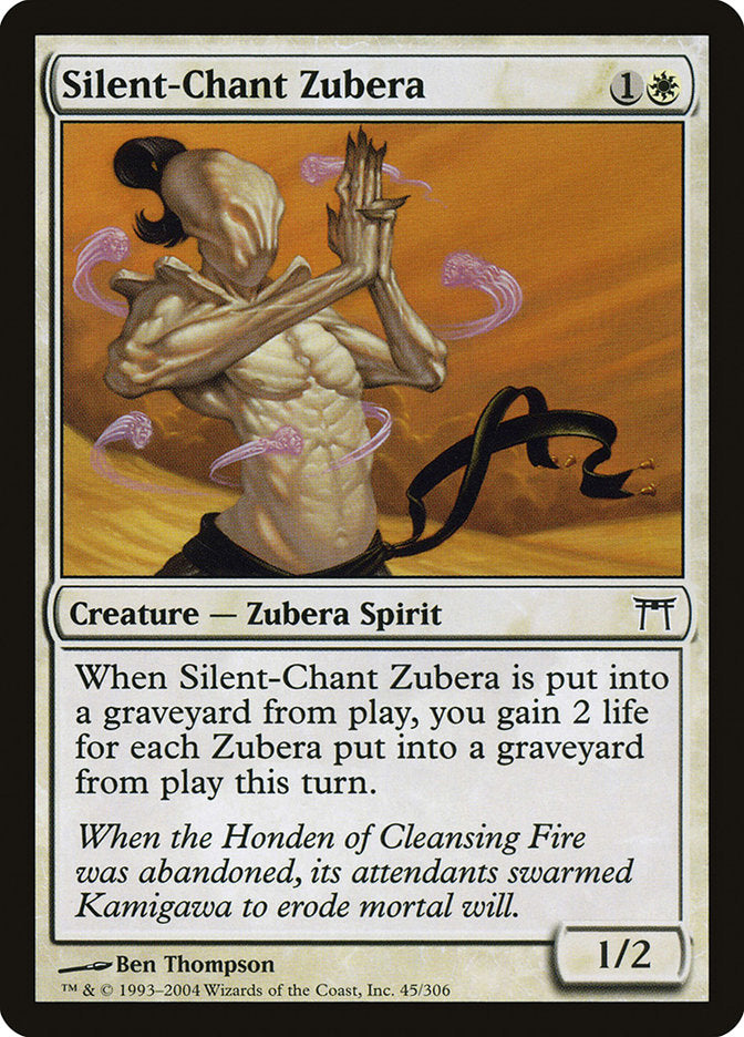 Silent-Chant Zubera - (Foil): Champions of Kamigawa