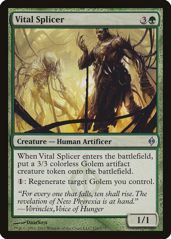 Vital Splicer: New Phyrexia