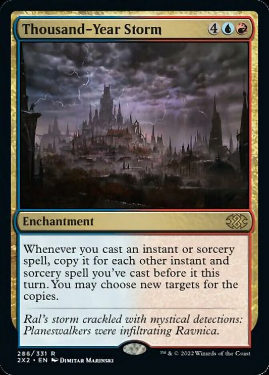 Thousand-Year Storm - (Foil): Double Masters 2022