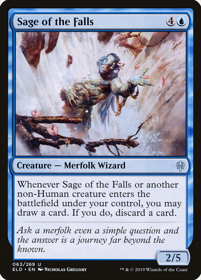 Sage of the Falls: Throne of Eldraine