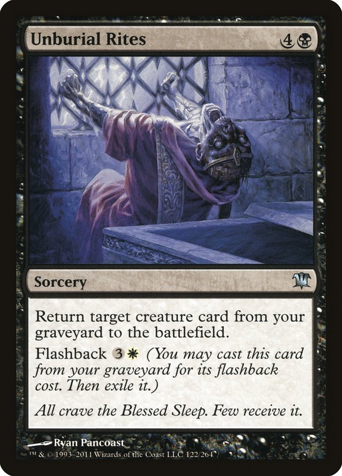 Unburial Rites - (Foil): Innistrad