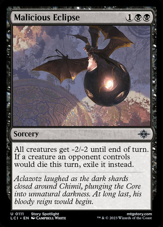 Malicious Eclipse - (Foil): Lost Caverns of Ixalan