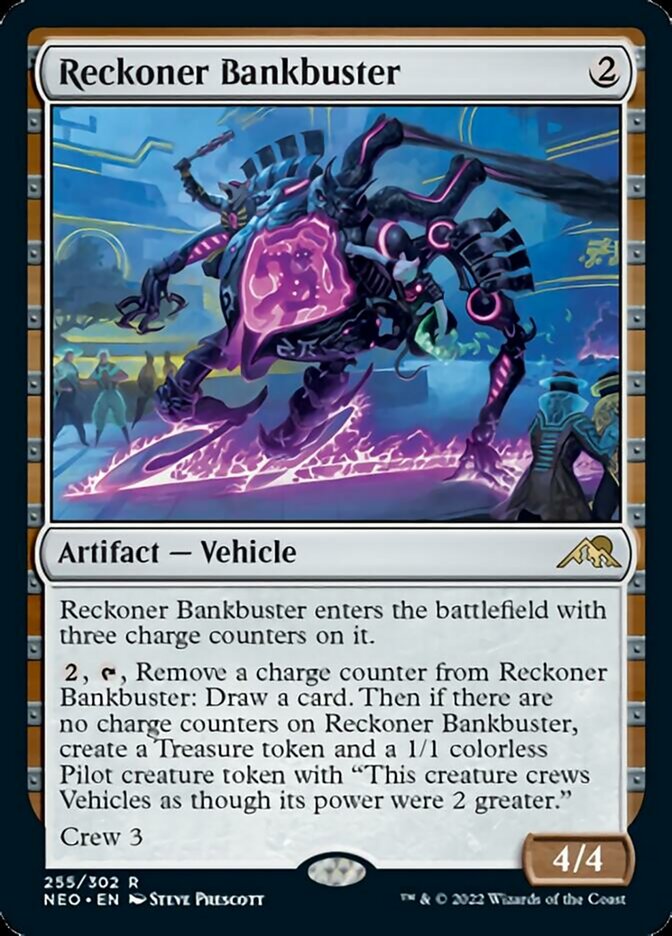 Reckoner Bankbuster - (Foil): Kamigawa: Neon Dynasty