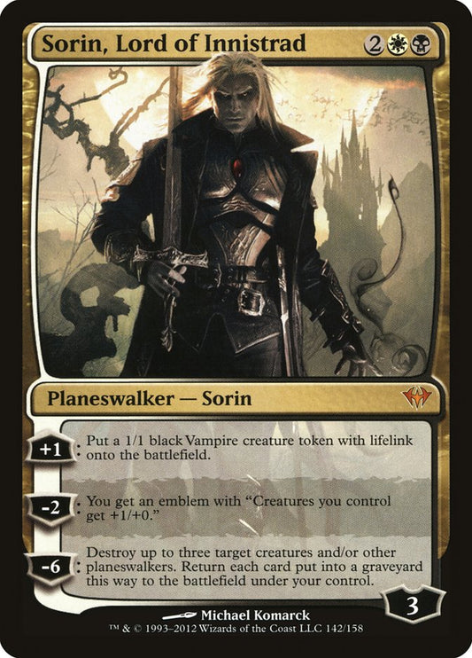 Sorin, Lord of Innistrad - (Foil): Dark Ascension