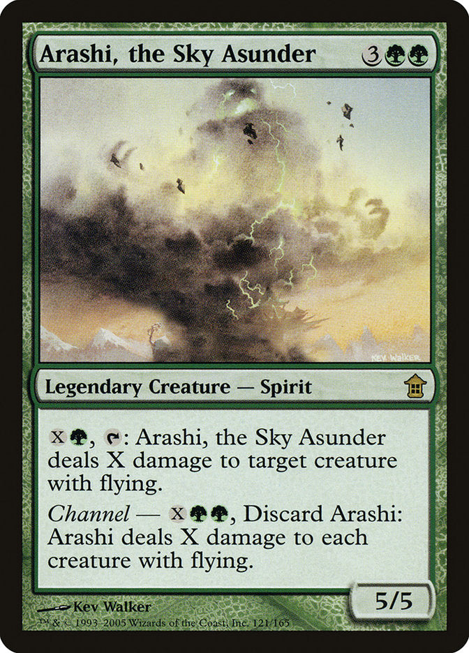 Arashi, the Sky Asunder - (Foil): Saviors of Kamigawa