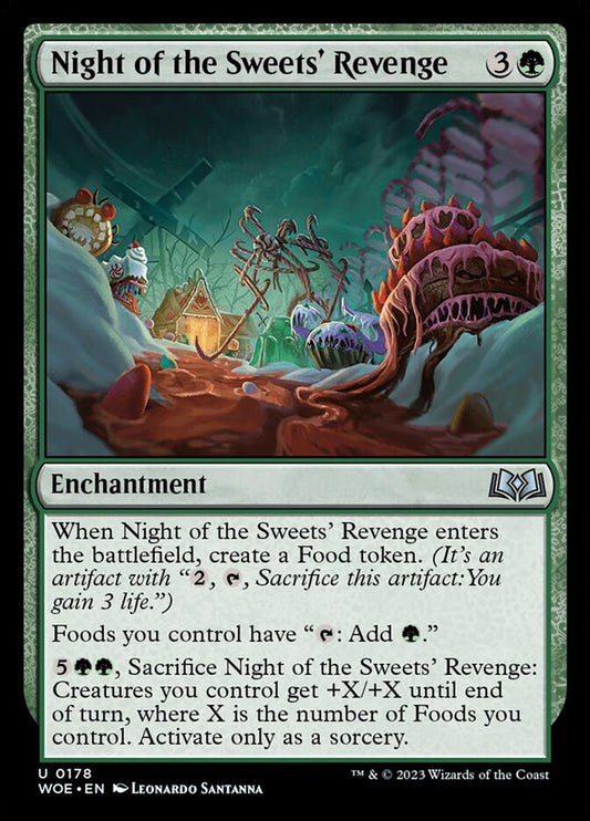 Night of the Sweets' Revenge - (Foil): Wilds of Eldraine