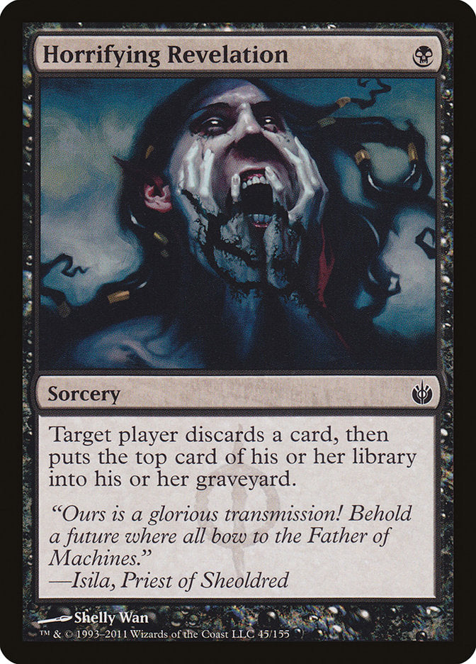 Horrifying Revelation - (Foil): Mirrodin Besieged