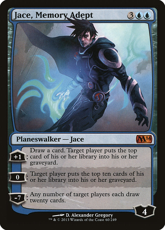 Jace, Memory Adept - (Foil): Magic 2014