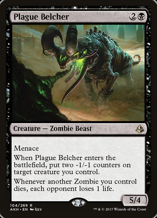 Plague Belcher - (Foil): Amonkhet